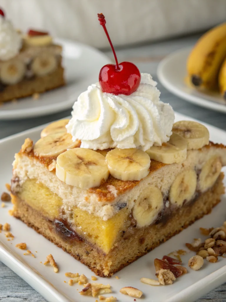 Banana Split Cake