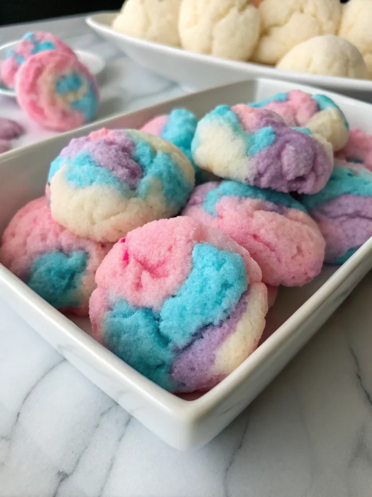 Cotton Candy Cookies Recipe Easy